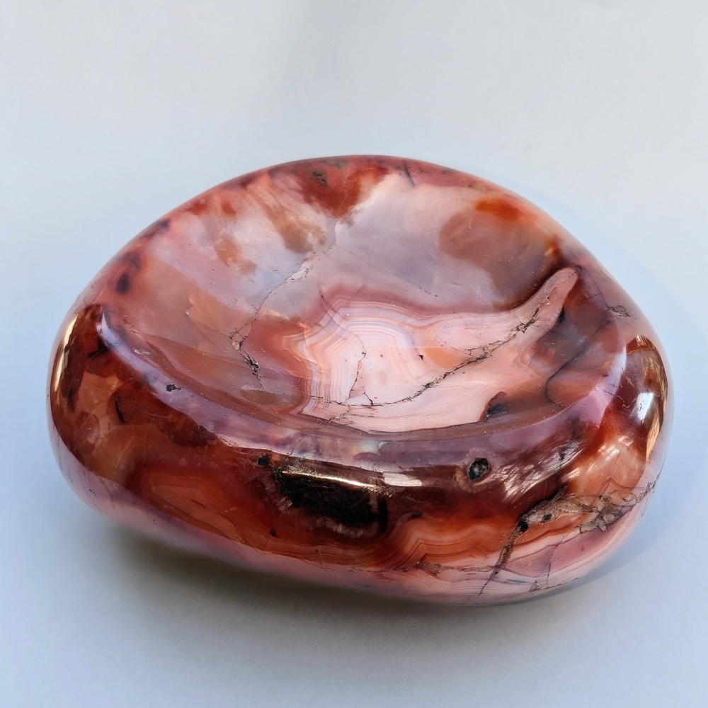 Polished Carnelian Bowl